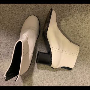 Rag&Bone white ankle boots perfect condition